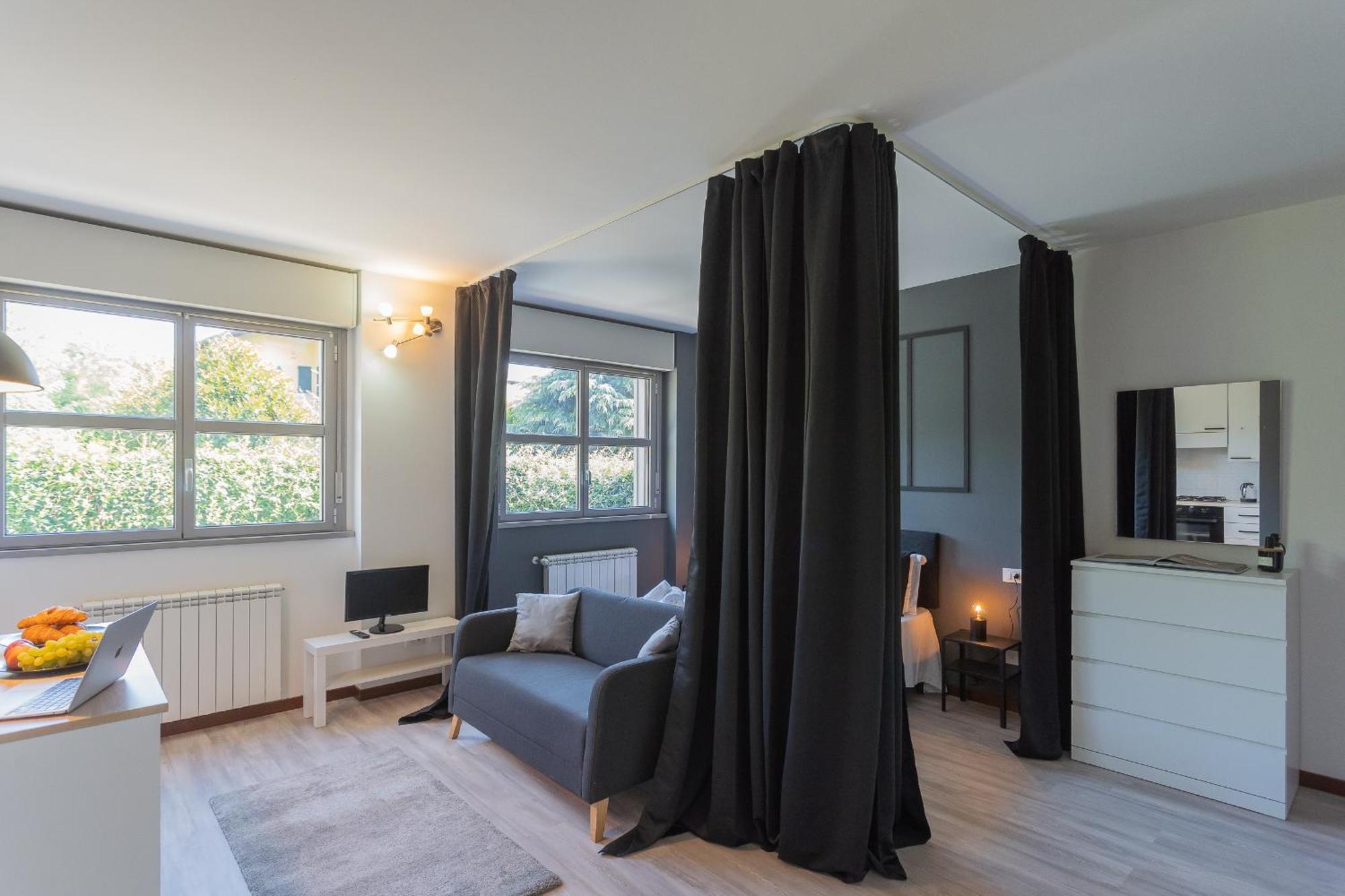 Black Loft Como By Rent All Como Eksteriør bilde